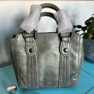 FRYE Womens Melissa Mini Leather Crossbody Tote Bag - NEW